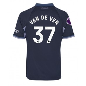 Tottenham Hotspur Micky van de Ven #37 Bortatröja 2023-24 Kortärmad